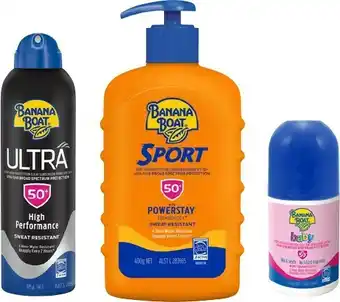 40% off Selected Banana Boat