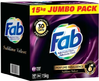 BIG W Fab Laundry Powder 15kg offer