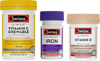 BIG W 1/2 Price on Selected Swisse offer