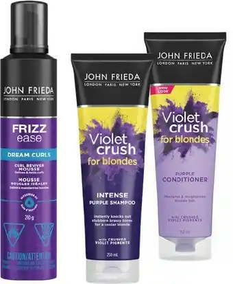 BIG W 40% off John Frieda offer