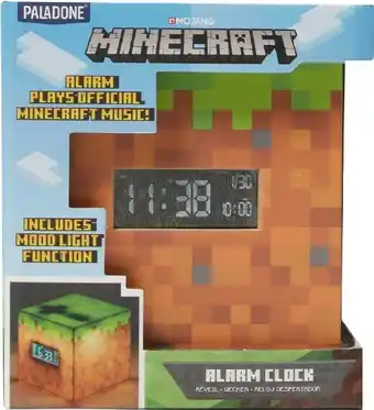 BIG W Minecraft Alarm Clock offer