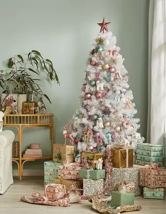 BIG W 195cm Washington White Christmas Tree offer