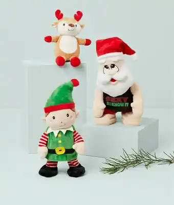 BIG W Christmas Character Plush offer