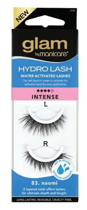 Glam by manicare hydro lash intense