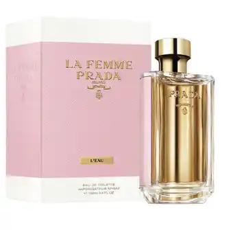 Direct Chemist Outlet La femme prada l'eau edt 100ml offer