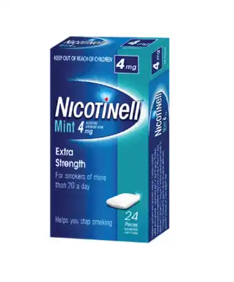 Direct Chemist Outlet Nicotinell chewing gum 4mg mint offer