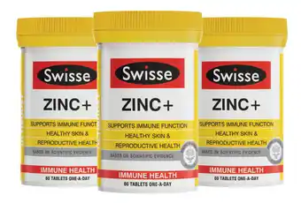 Direct Chemist Outlet Swisse ultiboost zinc+ 60 tablets offer