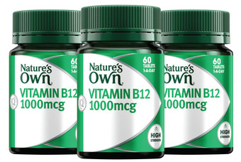 Direct Chemist Outlet Nature's own vitamin b12 1000mcg 60 tablets offer