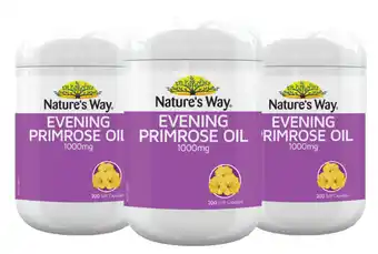 Direct Chemist Outlet Nature's way evening primrose oil 1000mg 200 capsules offer