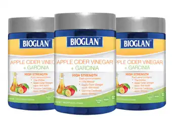 Direct Chemist Outlet Bioglan apple cider vinegar + garcinia 90 capsules offer
