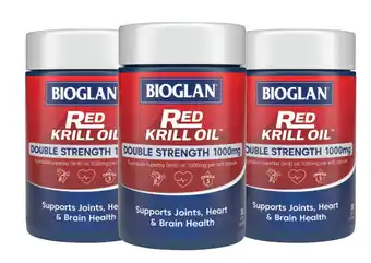 Direct Chemist Outlet Bioglan red krill double strength 1000mg 30 capsules offer