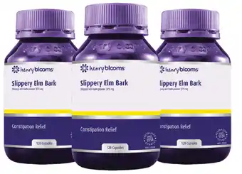 Direct Chemist Outlet Henry blooms slippery elm bark 375mg 120 capsules offer