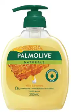 Direct Chemist Outlet Palmolive liquid hand wash 250ml sw milk & honey offer