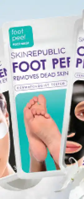 Skin republic foot peel removes dead skin in 7 days 40g