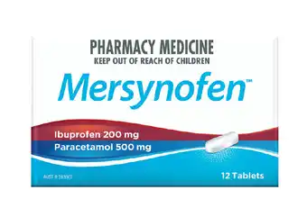 Direct Chemist Outlet Mersynofen 12 tablets offer