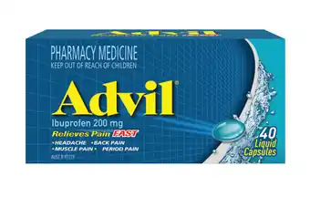 Advil 40 liquid capsules