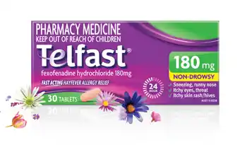 Direct Chemist Outlet Telfast 180mg 30 tablets offer