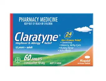 Claratyne 60 tablets