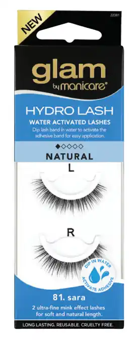 Ramsay Pharmacy Glam by manicare hydro lash natural offer