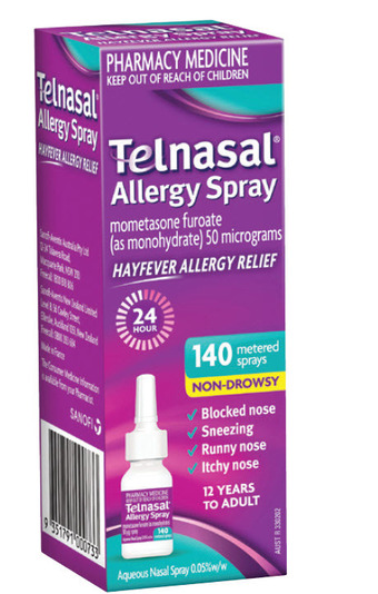 Ramsay Pharmacy Telnasal nasal spray 140 dose offer