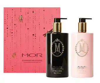 Mor shimmering sioree duette