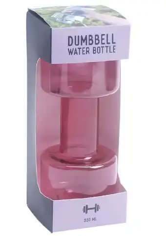 Dumbell water bottle