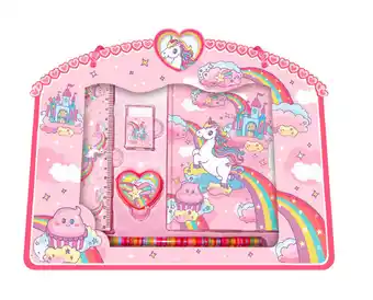 Unicorn fancy stationary set