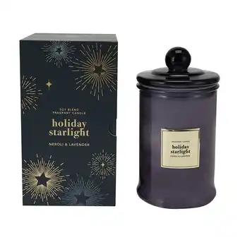 Kmart Holiday starlight fragrant candle offer