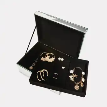 Large mirrored jewellery box