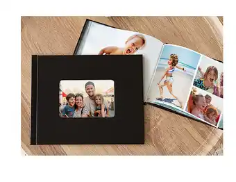 Kmart Hard cover photo book 8x12 - white offer
