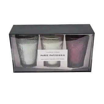 Kmart 3 pack paris patisserie fragrant candles offer