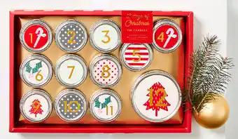 Kmart 12 days of christmas fragrant candles offer