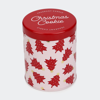 Kmart Christmas cookie tin fragrant candle offer