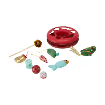 Cat christmas toy gift box