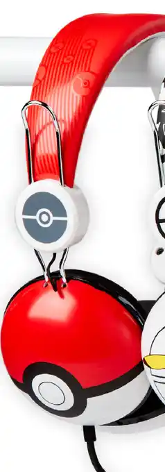 Pokemon pokeball headphones