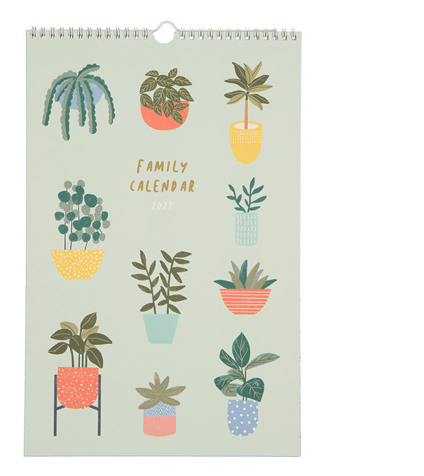 Family 2022 wall calendar offer at Kmart