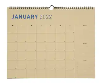 Kmart 2022 wall calendar kraft offer