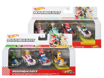 BIG W Hot wheels 4-pack assorted mario kart offer