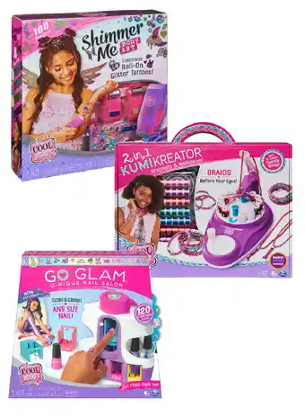BIG W Cool maker go glam u-nique nail salon, shimmer me body art or 2-in-1 kumi kreator offer