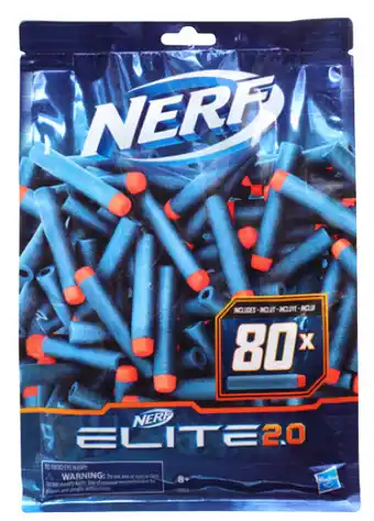 BIG W Nerf 80-pack elite 2.0 refill dart offer