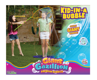 BIG W Giant gazillion kid-in-a-bubble wand offer