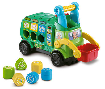 BIG W Vtech ride and go recycling truck offer