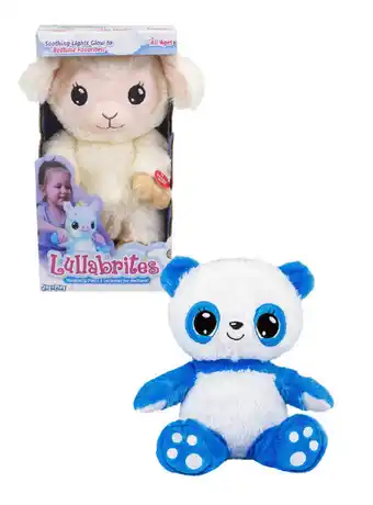 BIG W Lullabrites choose from lamb, panda or unicorn lights up and plays 3 lullabies offer