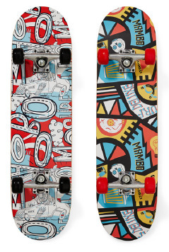 Mambo 32-inch double kick skateboard