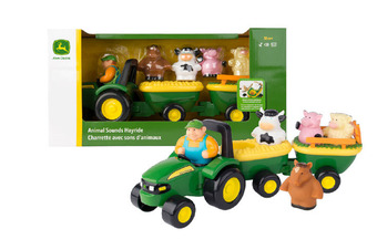 John deere animal sounds hay ride