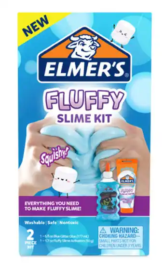 BIG W Elmers fluffy slime kit offer