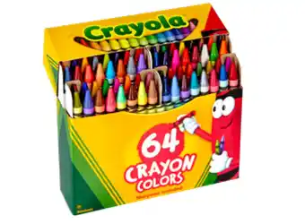 BIG W Crayola 64-pack crayons box offer
