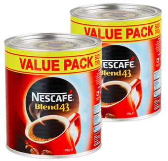 BIG W Nescafé blend 43 value pack 700g offer