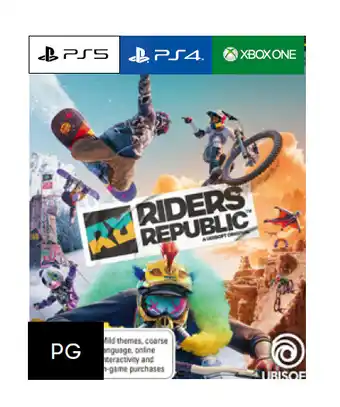 BIG W Ps5, ps4, xbox one riders republic offer