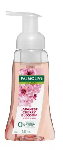 BIG W Palmolive foaming & nourishing japanese cherry blossom hand wash 250ml offer